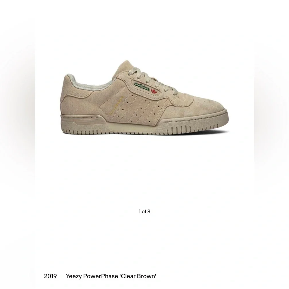 Yeezy PowerPhase Sneakers Clear Brown - Picture 1 of 7